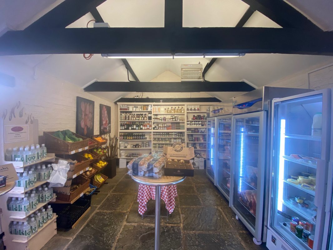 Farm shop view