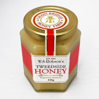 Tweedside Honey Hex Jar Set 340g