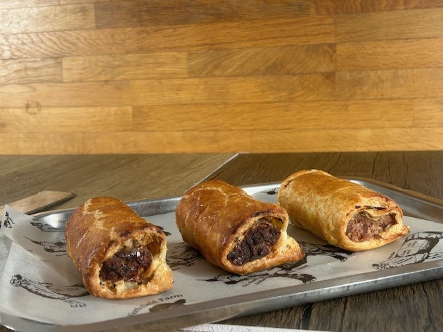 Italian Sausage Cheese & Bacon Roll